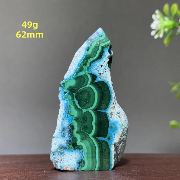 Blue Chrysocolla Tower-ToShay.org