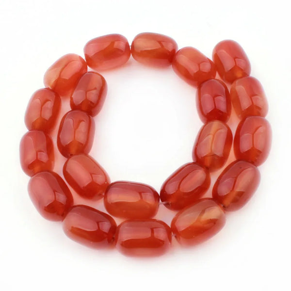 Red Agate Column Beads-ToShay.org
