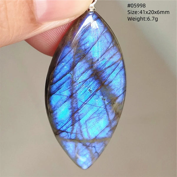 Blue Light Labradorite Pendant-ToShay.org