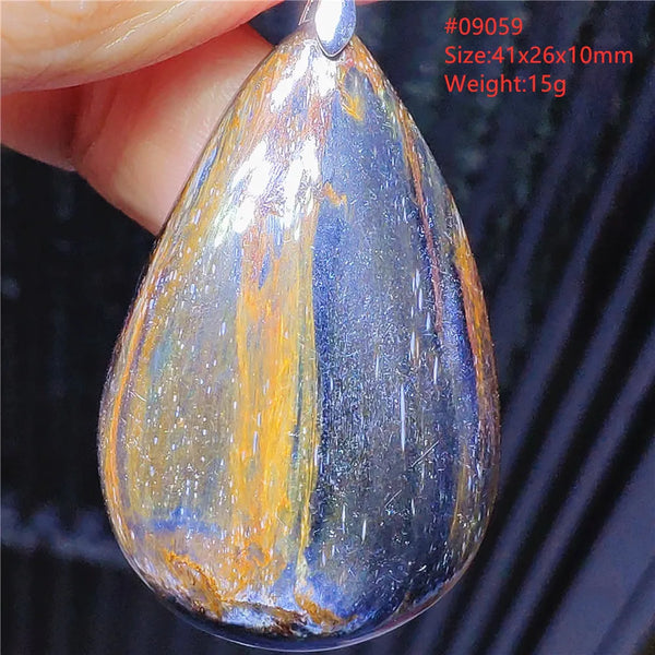 Blue Pietersite Pendant-ToShay.org