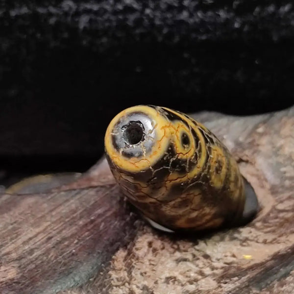 Tibetan Agate Eyes Dzi-ToShay.org