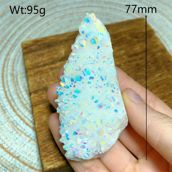 Rainbow Aura Quartz Cluster-ToShay.org