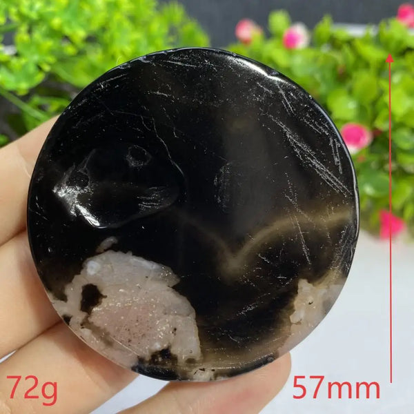Black Agate Slice-ToShay.org