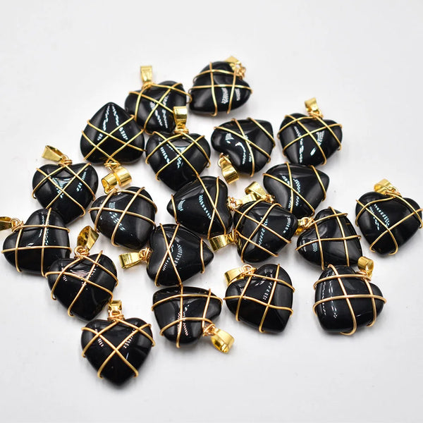 Mixed Crystal Wrap Heart-ToShay.org