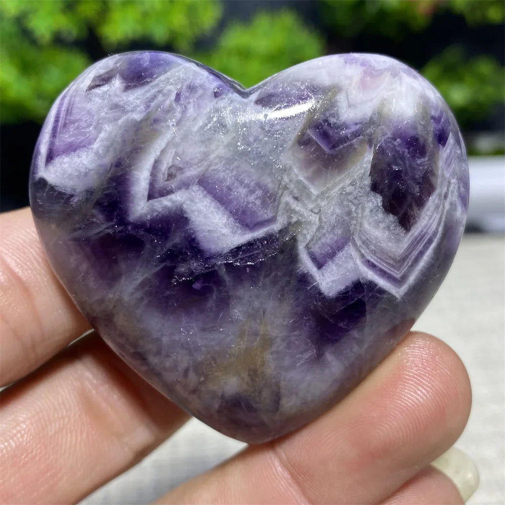Purple Dream Amethyst Heart-ToShay.org