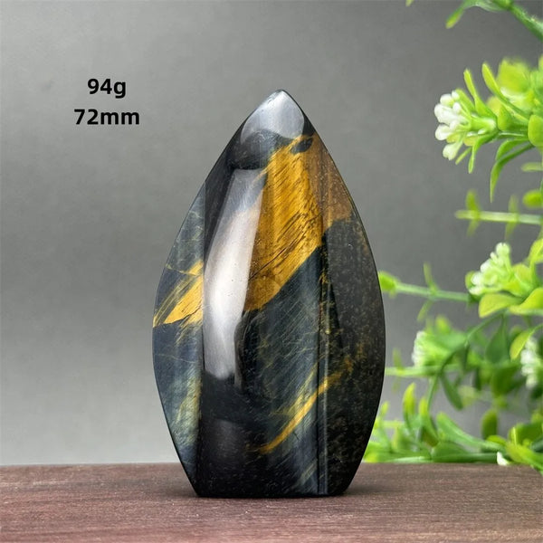 Blue Tiger Eye Stone Torch-ToShay.org