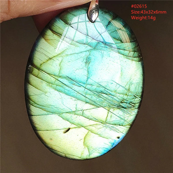 Blue Light Labradorite Pendant-ToShay.org