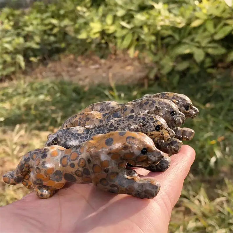 Yellow Leopard Stone Cheetah-ToShay.org
