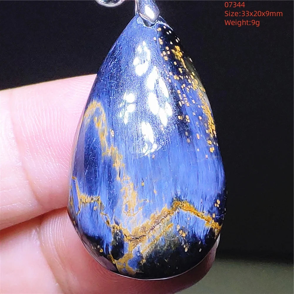 Blue Pietersite Pendant-ToShay.org
