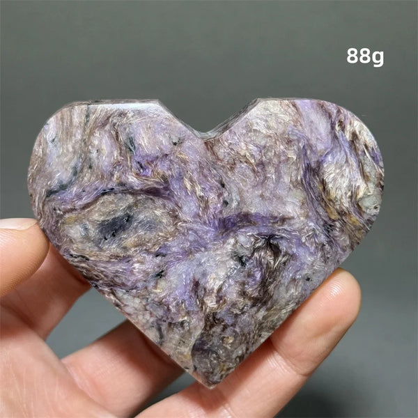 Purple Dragon Crystal Heart-ToShay.org
