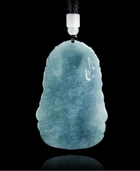 Blue Jadeite Bodhisattva-ToShay.org