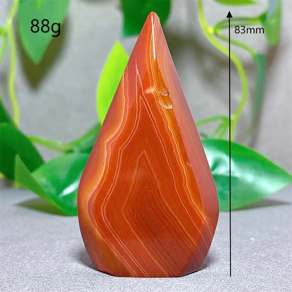 Orange Carnelian Crystal Torch-ToShay.org