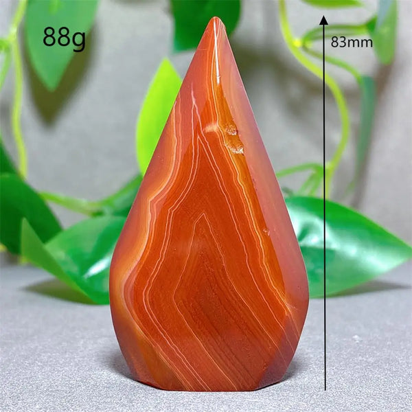 Orange Carnelian Crystal Torch-ToShay.org