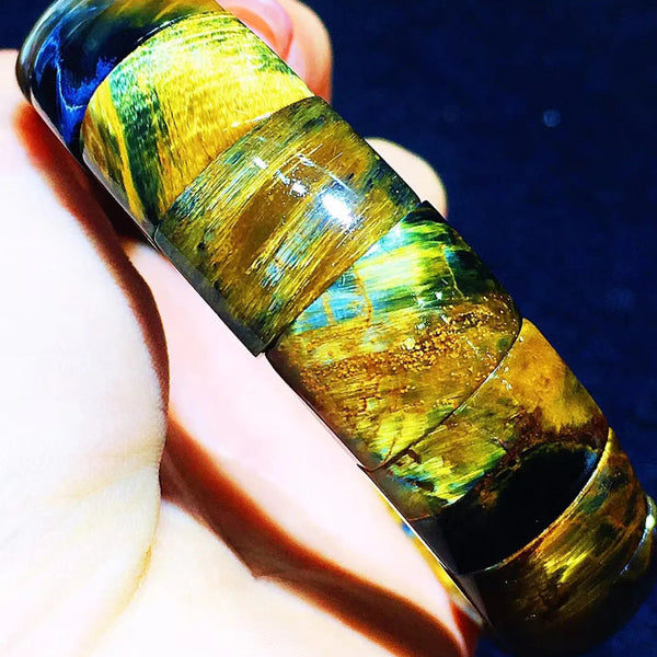 Yellow Pietersite Bracelet-ToShay.org
