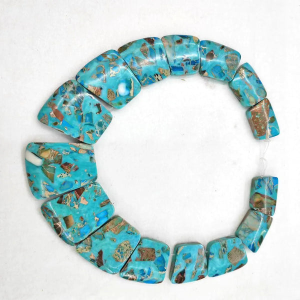 Blue Ocean Sediment Beads-ToShay.org