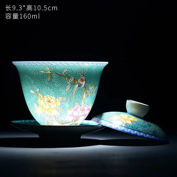 Gaiwan Ceramic Tea Bowls-ToShay.org