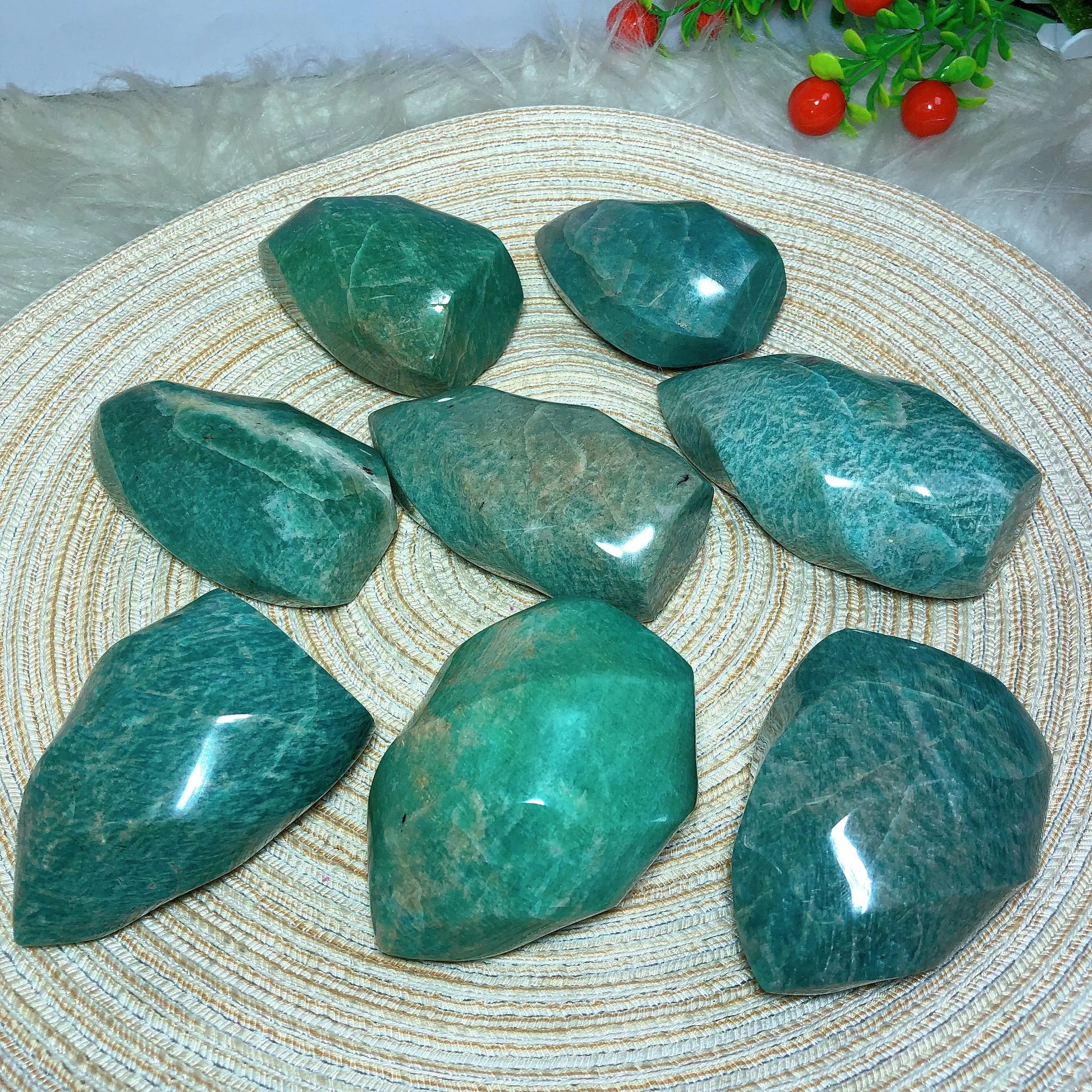 Blue Amazonite Flame-ToShay.org