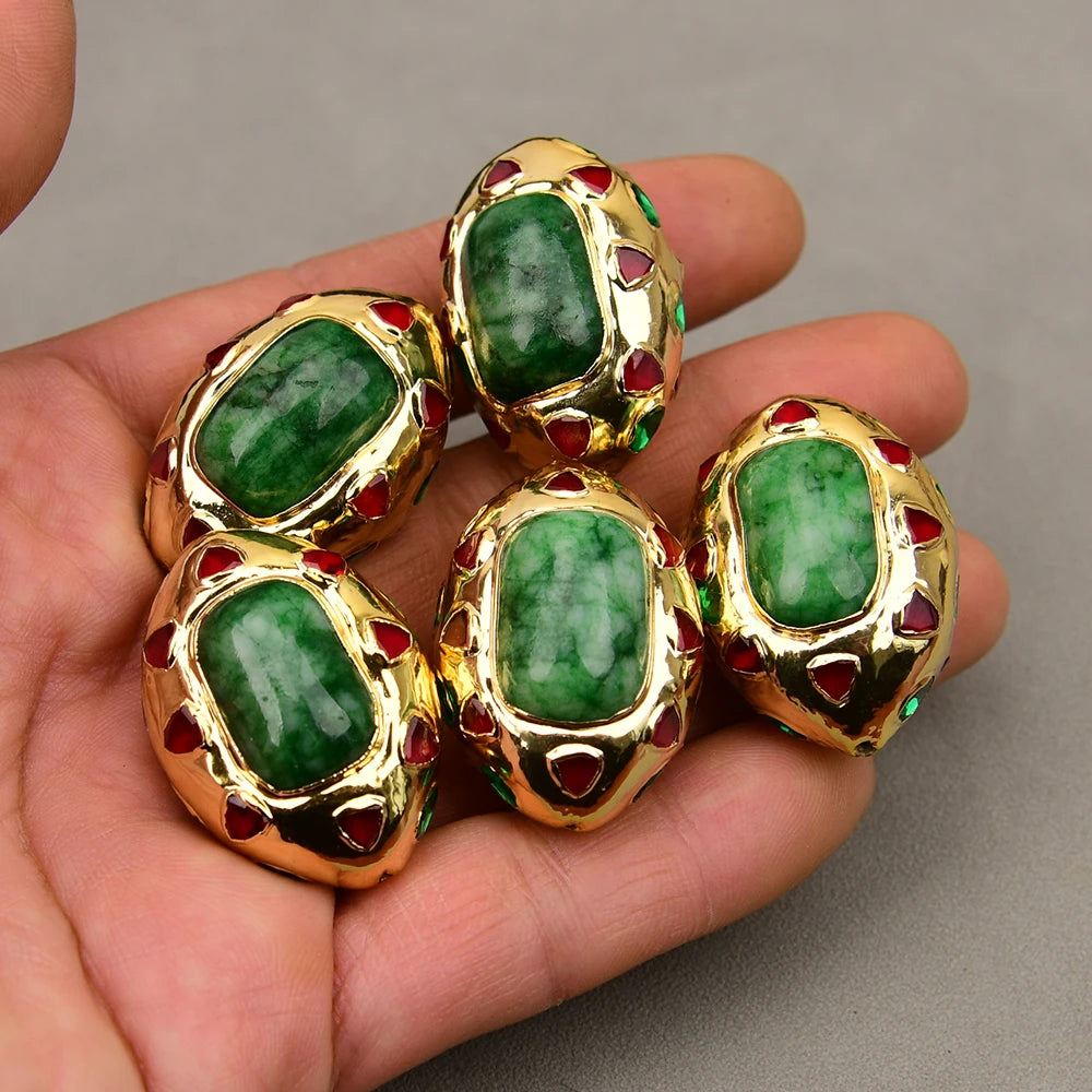 Green Jasper Beads-ToShay.org