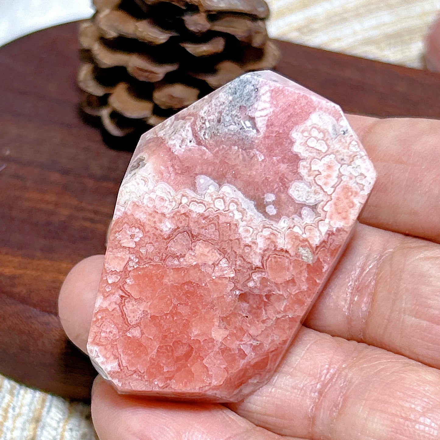 Pink Rhodochrosite Rocks-ToShay.org
