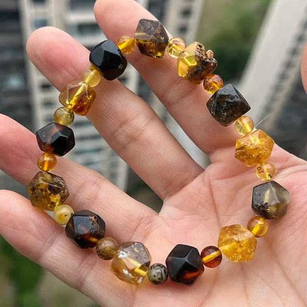 Yellow Amber Bracelet-ToShay.org