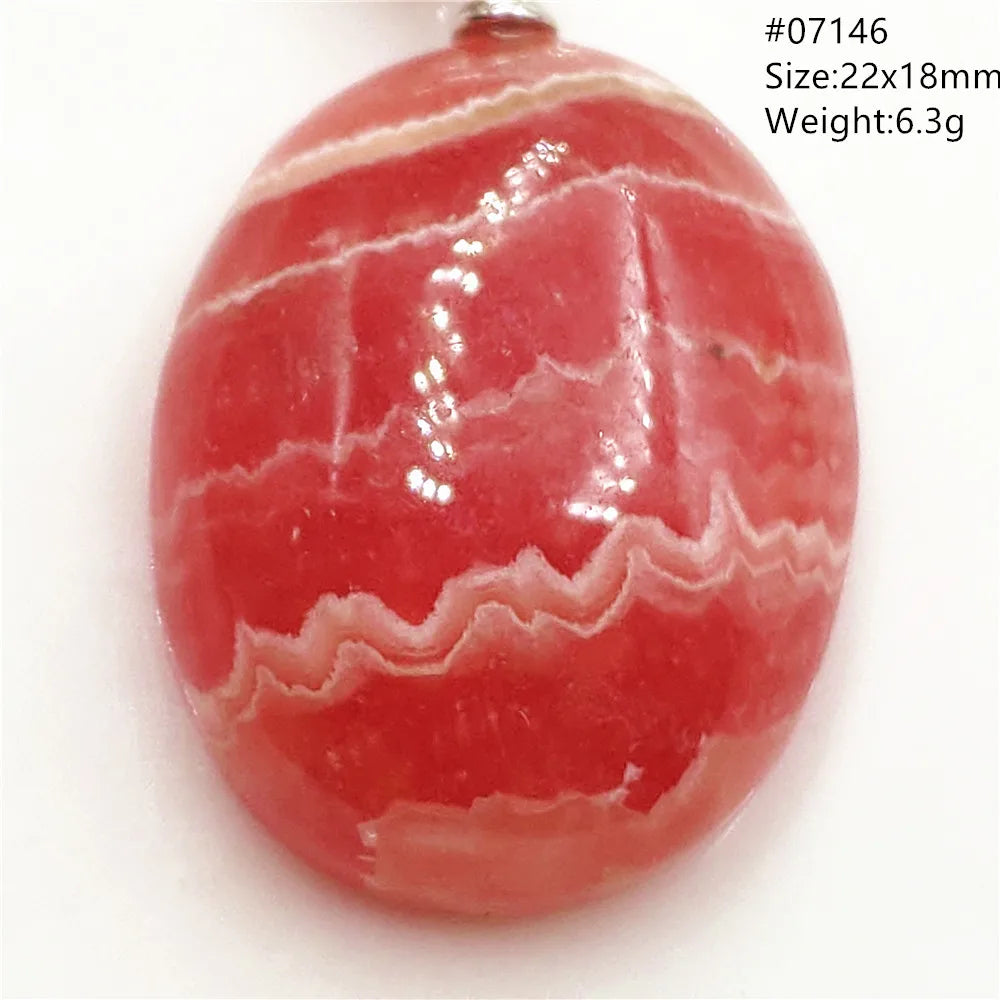 Red Rhodochrosite Pendant-ToShay.org