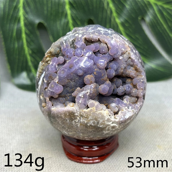 Purple Grape Agate Cluster-ToShay.org