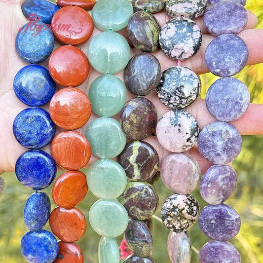 Mixed Crystal Coin Beads-ToShay.org
