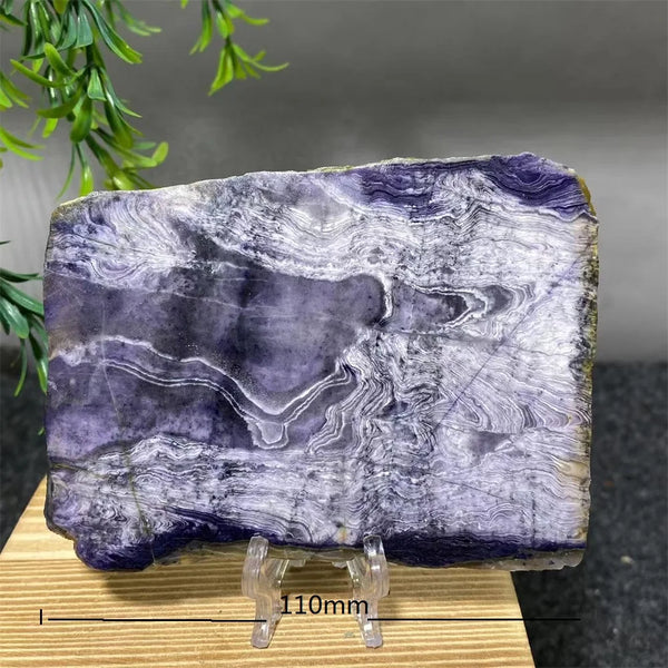 Purple Malachite Slab Slice-ToShay.org