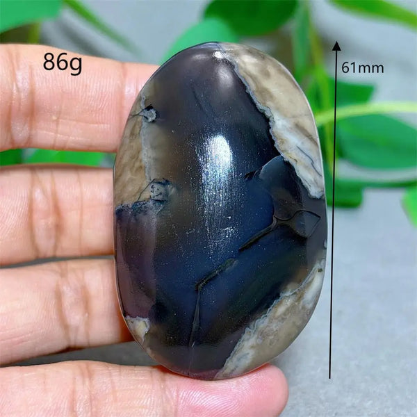 Fire Agate Palm Stone-ToShay.org