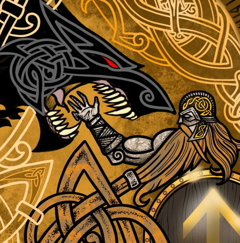Viking Dragon Tablecloth-ToShay.org
