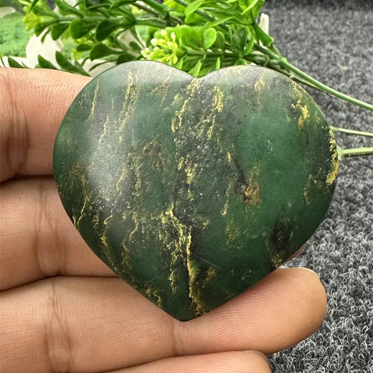 Green Emerald Stone Heart-ToShay.org