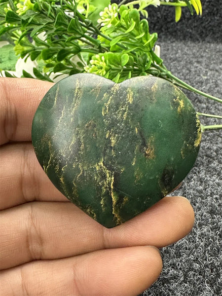 Green Emerald Stone Heart-ToShay.org