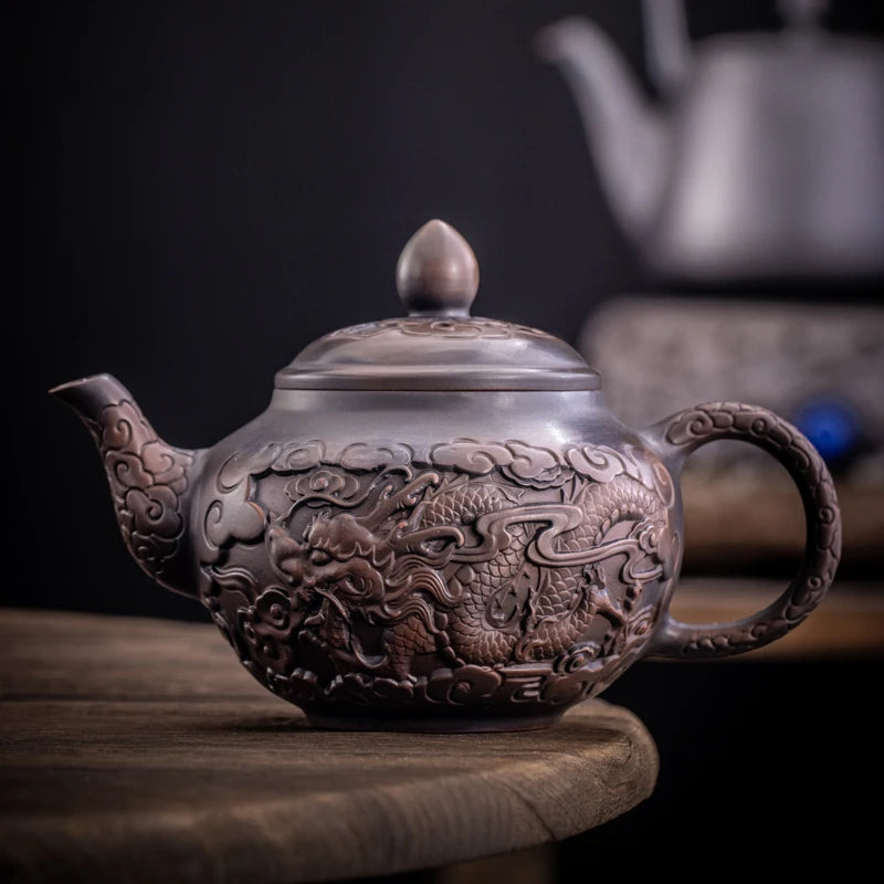 Dragon Clay Teapot-ToShay.org