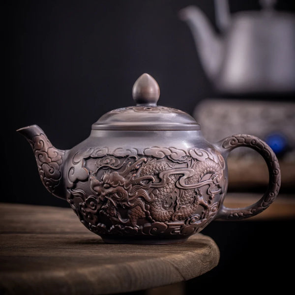 Dragon Clay Teapot-ToShay.org
