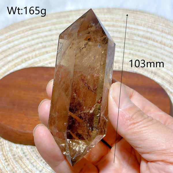 Smokey Rainbow Quartz Point-ToShay.org