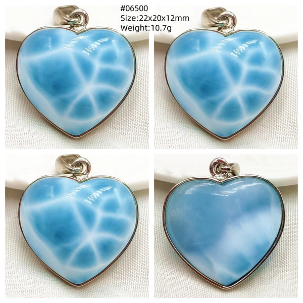 Blue Larimar Pendant-ToShay.org
