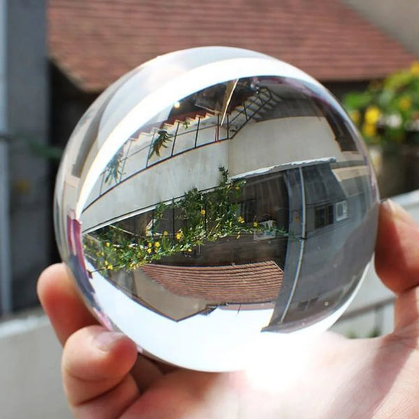 Coloured Clear Crystal Balls-ToShay.org