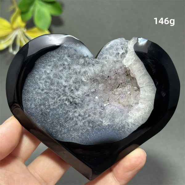 Black Agate Cave Heart-ToShay.org