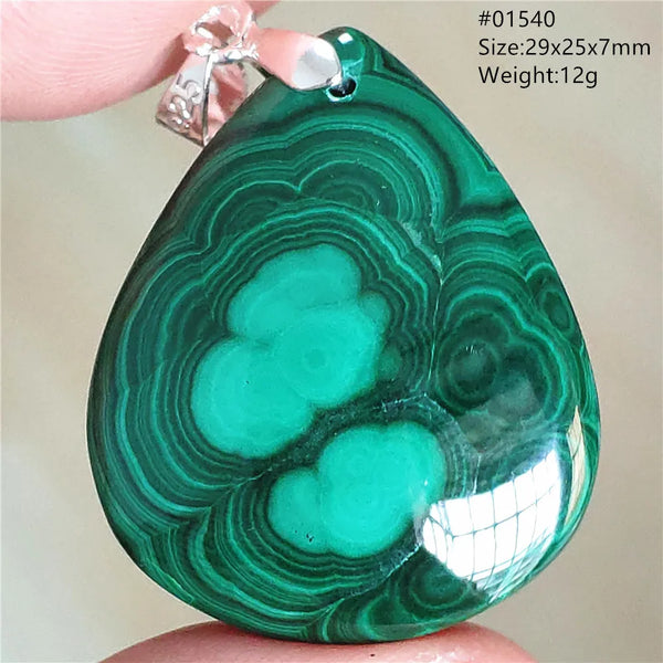 Green Malachite Pendant-ToShay.org