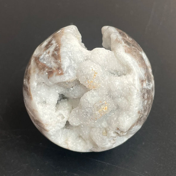 White Sphalerite Rock Ball-ToShay.org