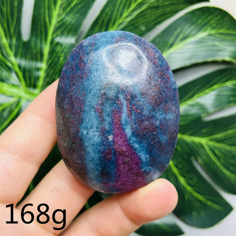 Ruby Sapphire Palm Stone-ToShay.org