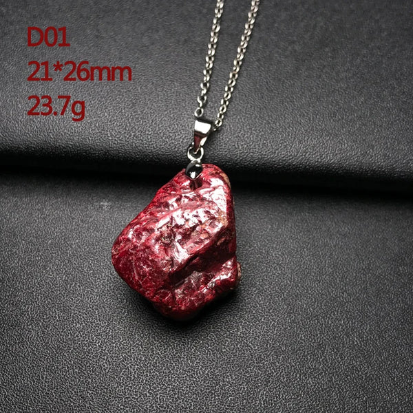 Red Cinnabar Pendant-ToShay.org