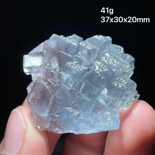 Blue Fluorite Pyrite Stones-ToShay.org