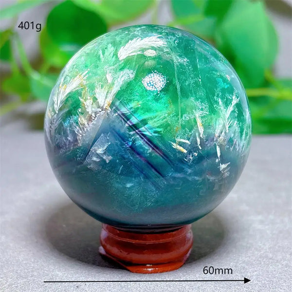 Green Fluorite Ball-ToShay.org