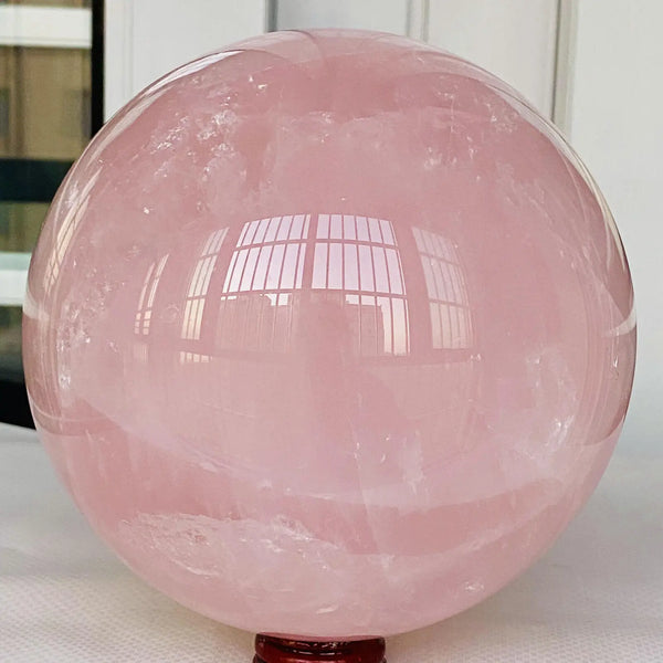 Pink Rose Quartz Ball-ToShay.org