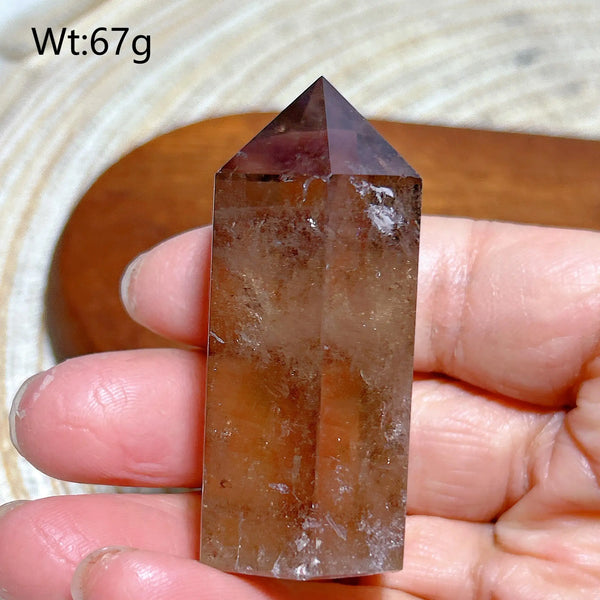 Smokey Rainbow Quartz Point-ToShay.org