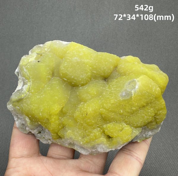Yellow Smithsonite Quartz-ToShay.org