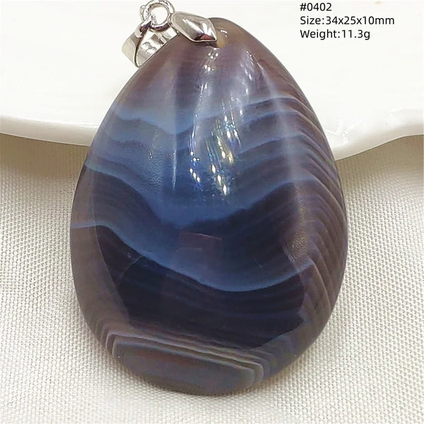 Black Red Agate Pendant-ToShay.org