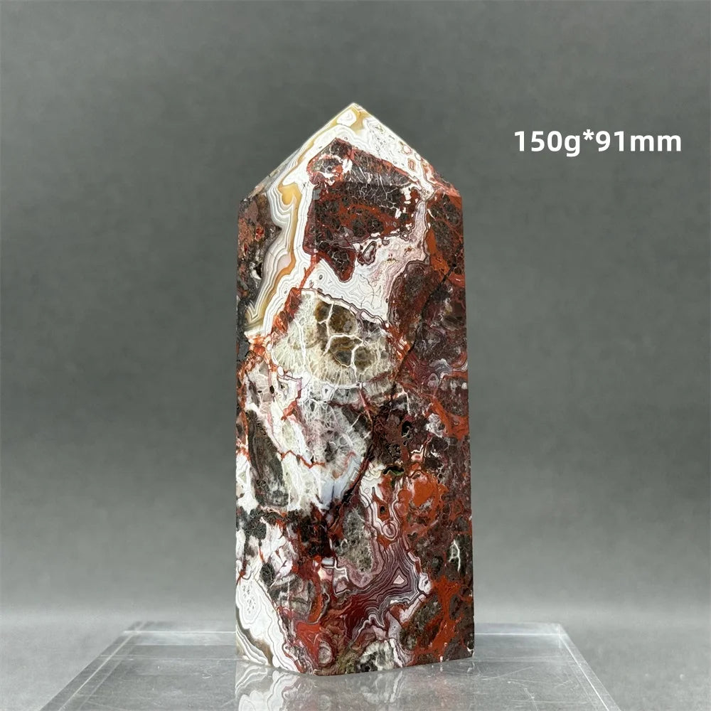 Red Agate Obelisk-ToShay.org