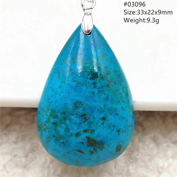 Blue Green Malachite Pendant-ToShay.org